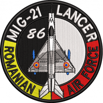 EMBLEMA - MIG 21 LANCER Romanian Air Force